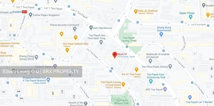 Blk 51 Lorong 6 Toa Payoh (Toa Payoh), HDB 3 Rooms #259531531